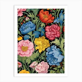 Floral Pattern 79 Art Print