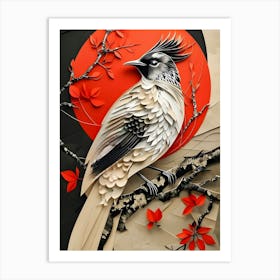 Bird On A Branch Art Print