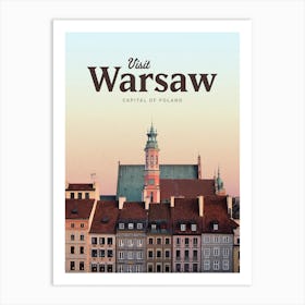 Warsaw Art Print