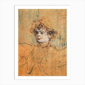 Mademoiselle Nys (1899), Henri de Toulouse-Lautrec Art Print