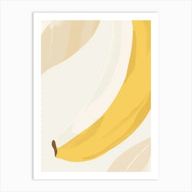 Bananas Close Up Illustration 2 Art Print