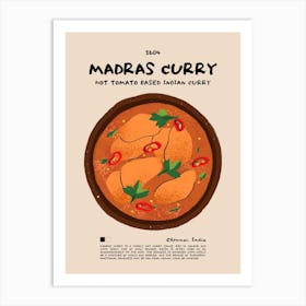 Madras Curry Art Print
