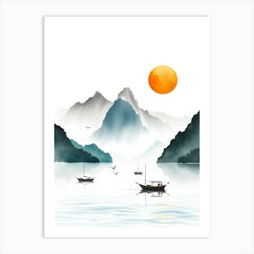 Tranquil Waters Art Print