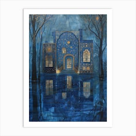 Iranian Palace Art Print