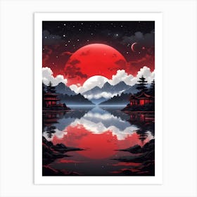 Asian Landscape 10 Art Print