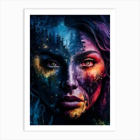 Abstract Women Art Print