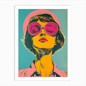 'Sunshine Girl' 2 Art Print