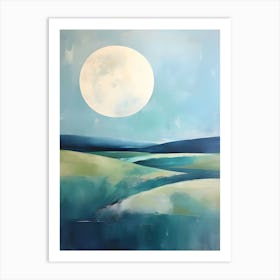 Full Moon 3 Art Print