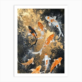 Koi Fish Art Print