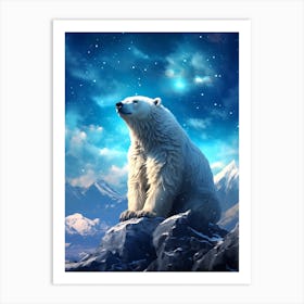 Polar Bear Art Print