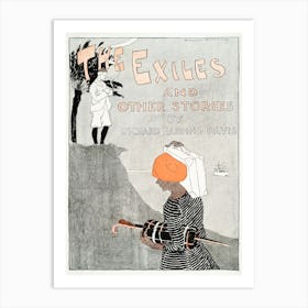 The Exiles And Other Stories By Richard Harding Davis (1894), Edward Penfield Art Print