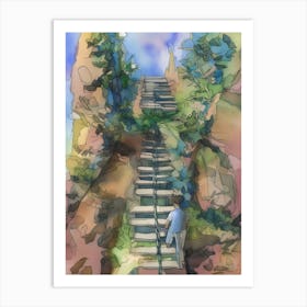 Stairway To Heaven 5 Art Print