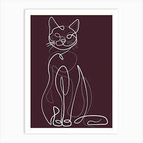 Kitty Cat 10 Art Print