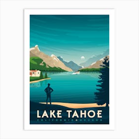 Lake Tahoe National Park Art Print