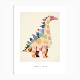 Nursery Dinosaur Art Dimetrodon 2 Poster Art Print