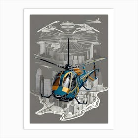 Chopper Art Print