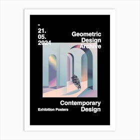 Geometric Design Archive Poster 49 Art Print