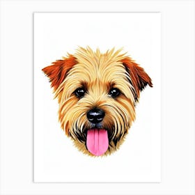 Cairn Terrier Illustration Dog Art Print