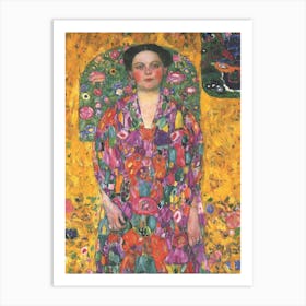 Woman In A Dress 3 Art Print