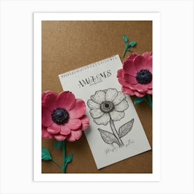 Anemones Art Print