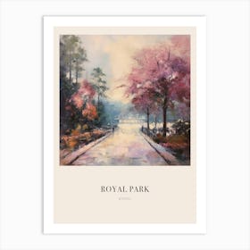 Royal Park Kyoto 2 Vintage Cezanne Inspired Poster Art Print