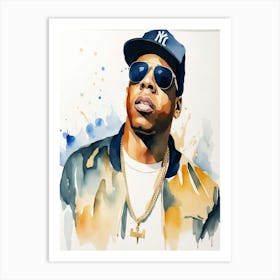 Shawn Corey Carter_Jay-Z 7 Art Print