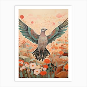 Grey Plover 3 Detailed Bird Painting Art Print