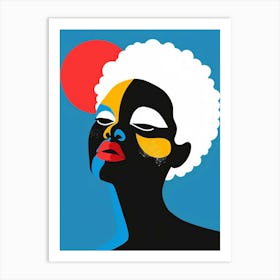 African Woman 104 Art Print