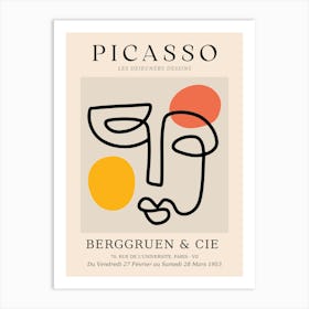 Picasso 5 Art Print