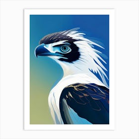 Osprey Pop Matisse 2 Bird Art Print