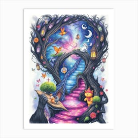 Tree Of Dreams Art Print