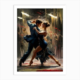 Tango Dancers 1 Affiche