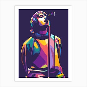 Liam Gallagher Wpap Art Print