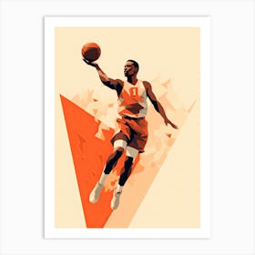Basketball Player 5 print Art Print