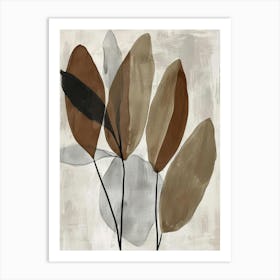 Leaves Canvas Print 1 Art Print