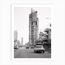 Colombo, Sri Lanka,, Black And White Old Photo 3 Art Print