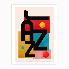 Jazz Poster Art Print