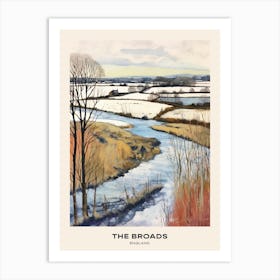 The Broads England 4 Poster Art Print