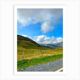 Road In Scotland Art Print