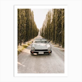 Tuscany Car Art Print