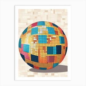 Disco Ball 24 Art Print