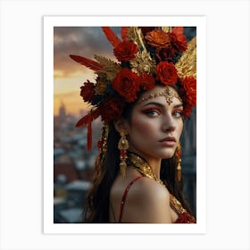 Egyptian Beauty Art Print