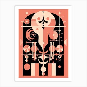 Symbols And Icons Geometric Abstract 5 Art Print