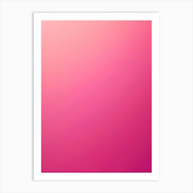 Pink Abstract Background Art Print