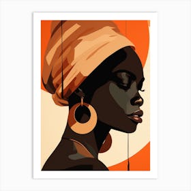 African Woman 59 Art Print