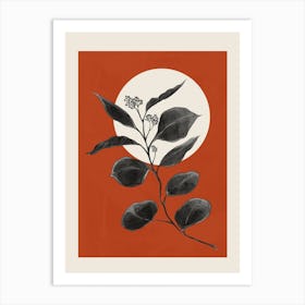 Beautiful Plant Leaves 2 Art Print