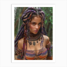 Dreadlocks 1 Art Print