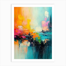 Abstract Painting 40 Art Print