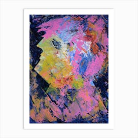 Abstract By Person Art Print