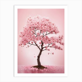 Cherry Blossom Tree 5 Art Print